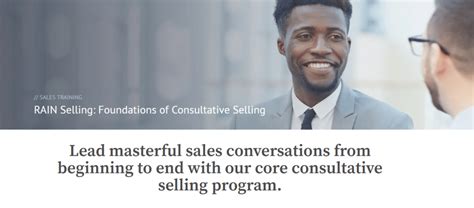 rain selling foundations of consultative selling